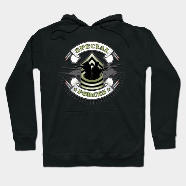 SPECIAL FORCES Hoodie by razrgrfx